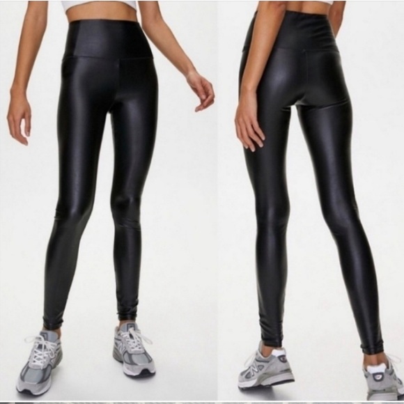 Aritzia Pants - NWOT Aritzia Wilfred Free Daria Faux
Leather High waisted Leggings Size L